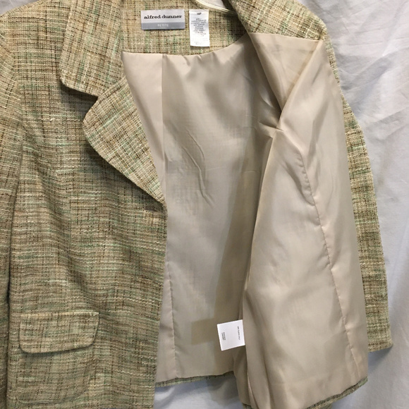 Alfred Dunner Petite Women's Tweed Blazer Sz. 16P - Picture 5 of 8